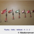 T�pytky Veltic - Jednalo se o Francouzkou v�robu, kter� v za��tku 70. let byla sou��st� katalogu Shakespeare