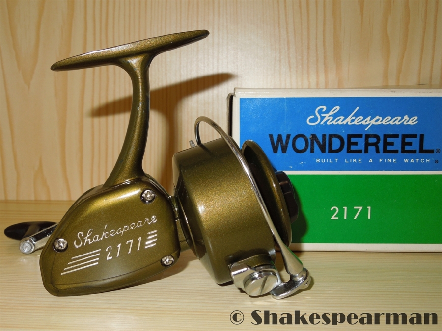 Old Fishing Reel / Vintage Shakespeare No. 2171 Spinning