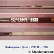 Shakespeare Sport - 1593 II - 240